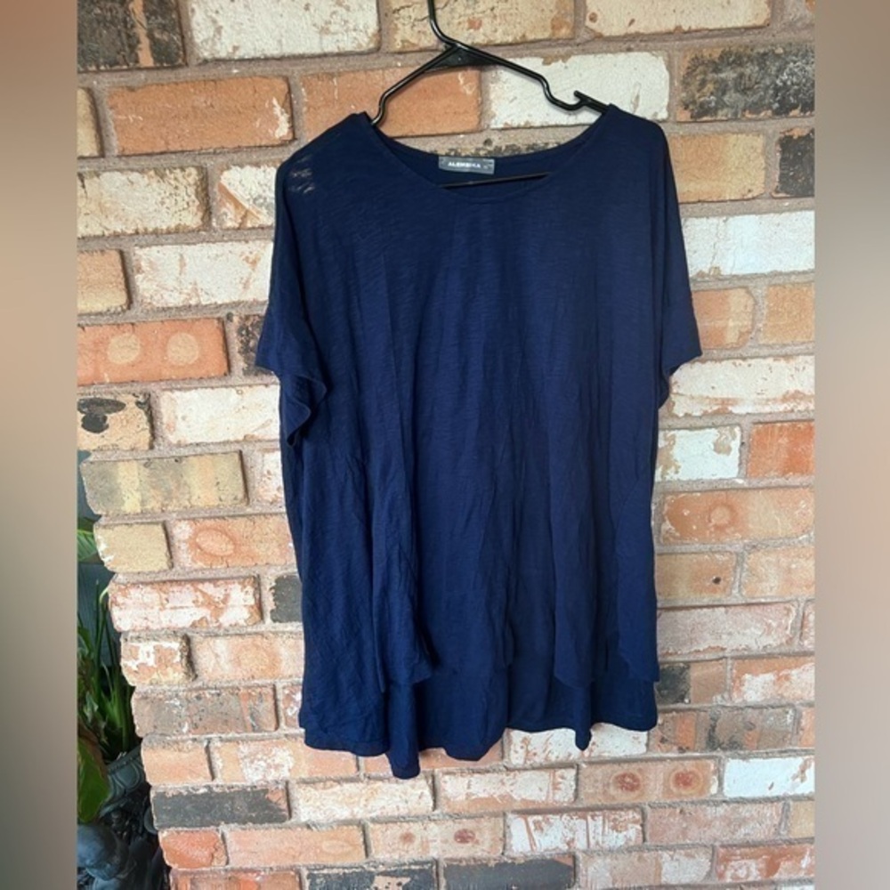 Alembika lagenlook oversized tunic top